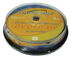 8.5G  10  DVD+R-DL CAKE BOX