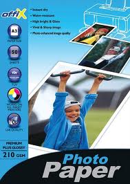    180  photo paper premium glossy 180gsm A4  :50